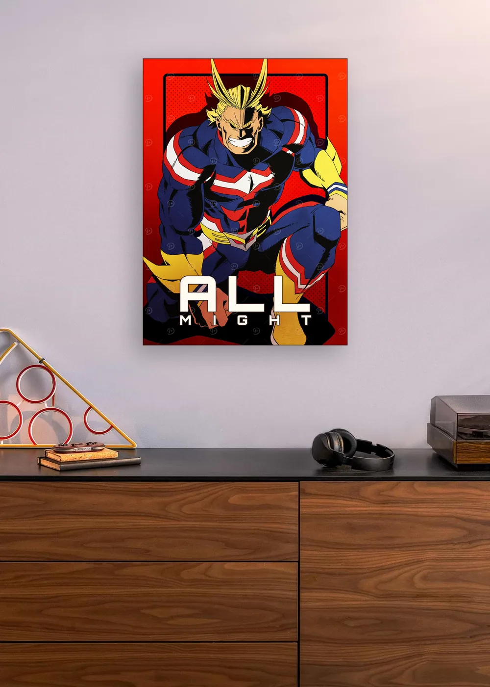 My Hero Academia: All Might - Símbolo da Paz em ambiente