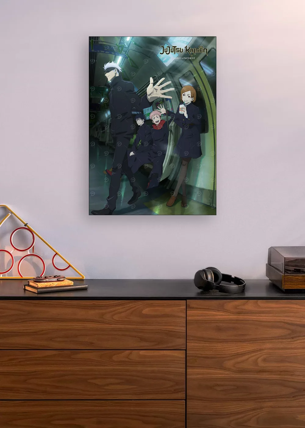 Jujutsu Kaisen: Trajeto em Shibuya em ambiente