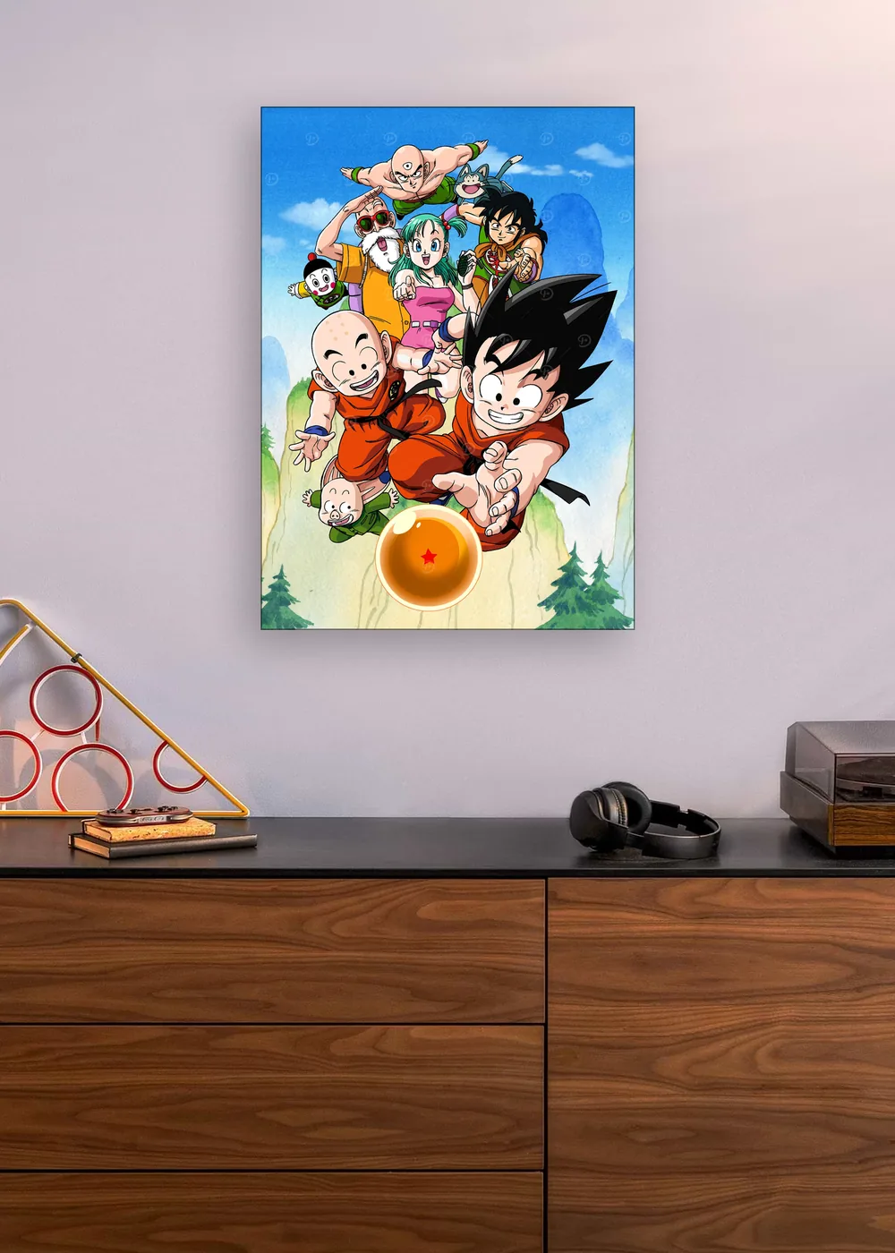 Dragon Ball: A Dragon Ball de Uma Estrela em ambiente